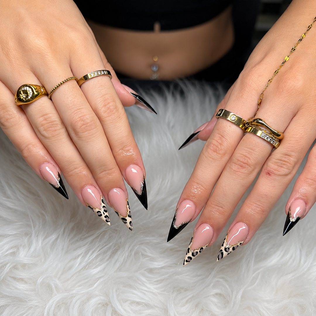 Black French & leopard 11